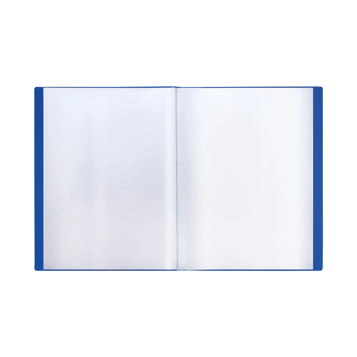 Папка с 60 вкладышами СТАММ А4, 21мм, 600мкм, пластик, синяя Папка с 60 вкладышами СТАММ А4, 21мм, 600мкм, пластик, синяя