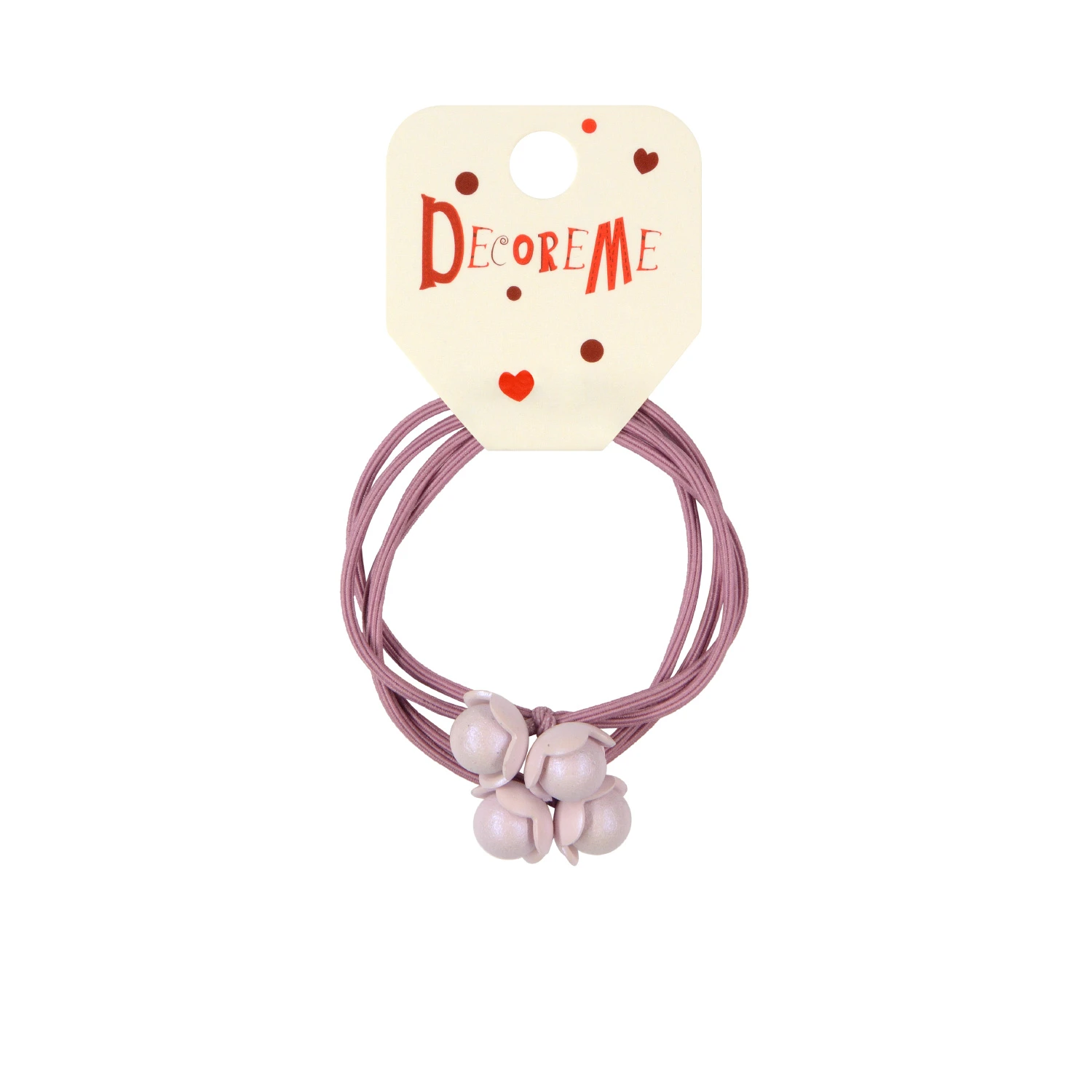 РЕЗИНКА ДЛЯ ВОЛОС 2 ШТ, 5 ЦВЕТОВ