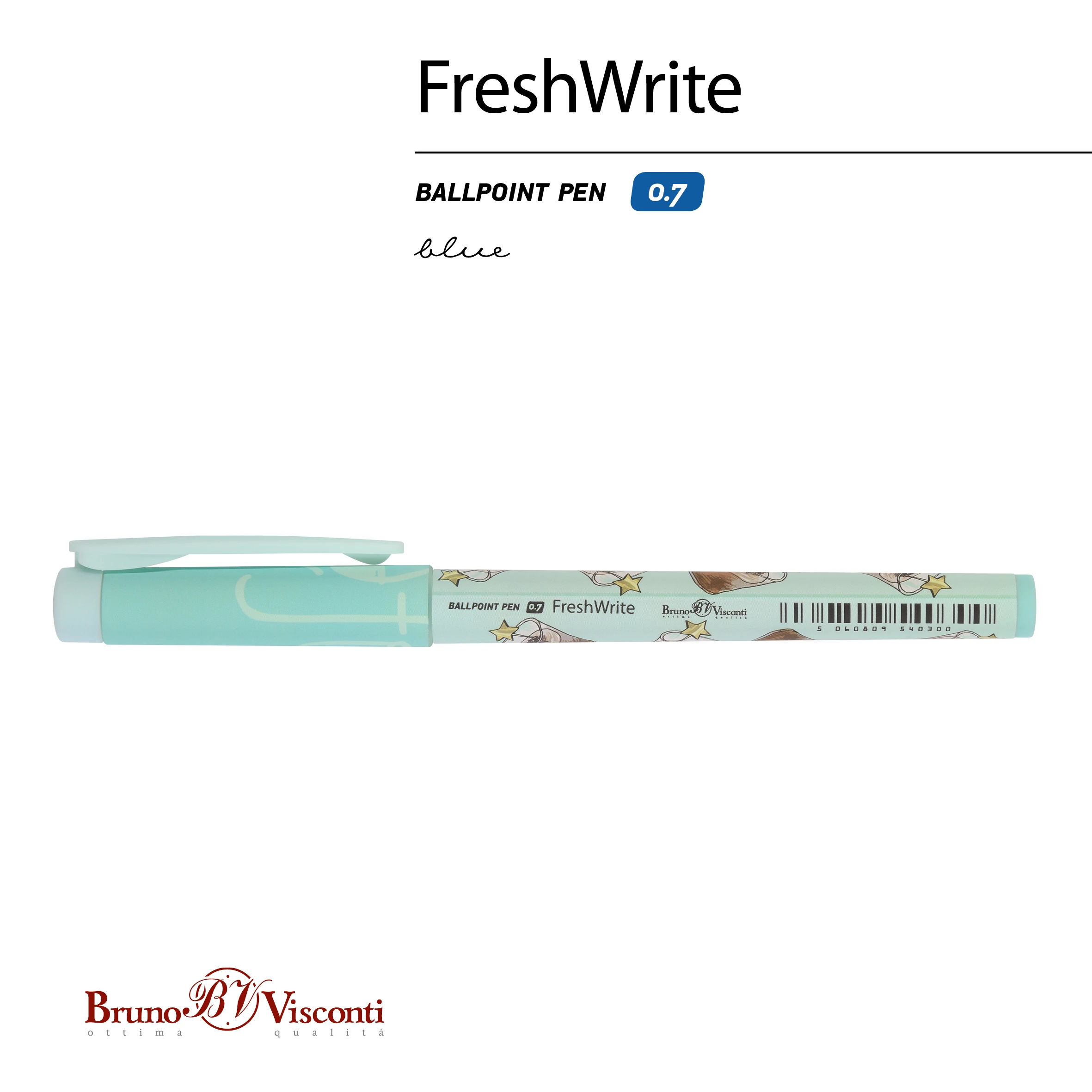 РУЧКА "FreshWrite. Кофемания. Шоколадный коктейль" ШАРИКОВАЯ 0.7 ММ, РУЧКА "FreshWrite. Кофемания. Шоколадный коктейль" ШАРИКОВАЯ 0.7 ММ,