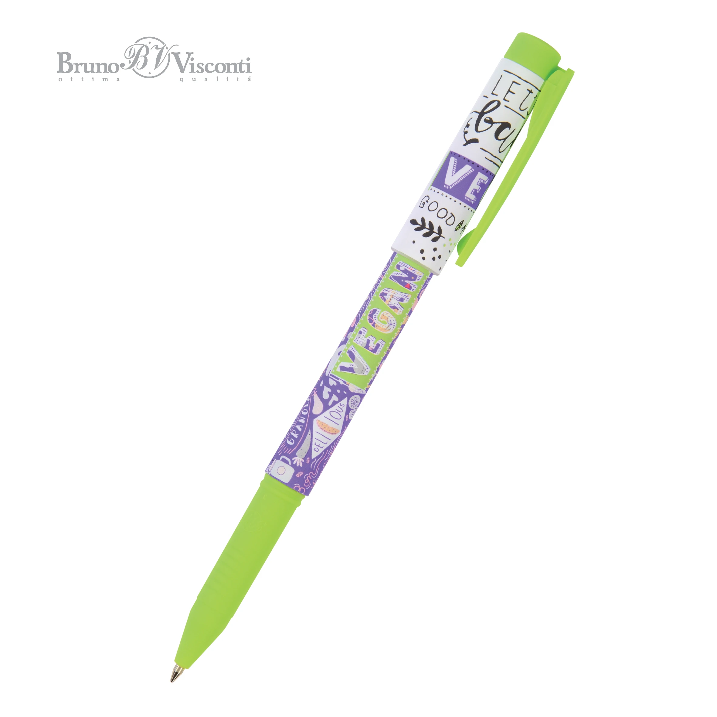 РУЧКА "FreshWrite. Vegan. Черничный смузи" ШАРИКОВАЯ 0.7 ММ, СИНЯЯ РУЧКА "FreshWrite. Vegan. Черничный смузи" ШАРИКОВАЯ 0.7 ММ, СИНЯЯ