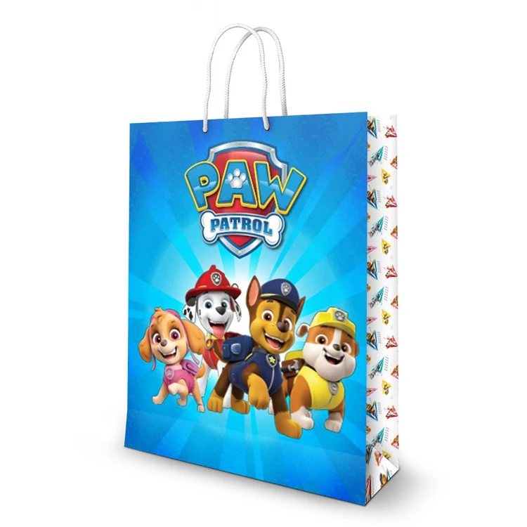 Пакет подарочный большой Щенячий патруль-2, 335*406*155 мм. Пакет подарочный большой Щенячий патруль-2, 335*406*155 мм.