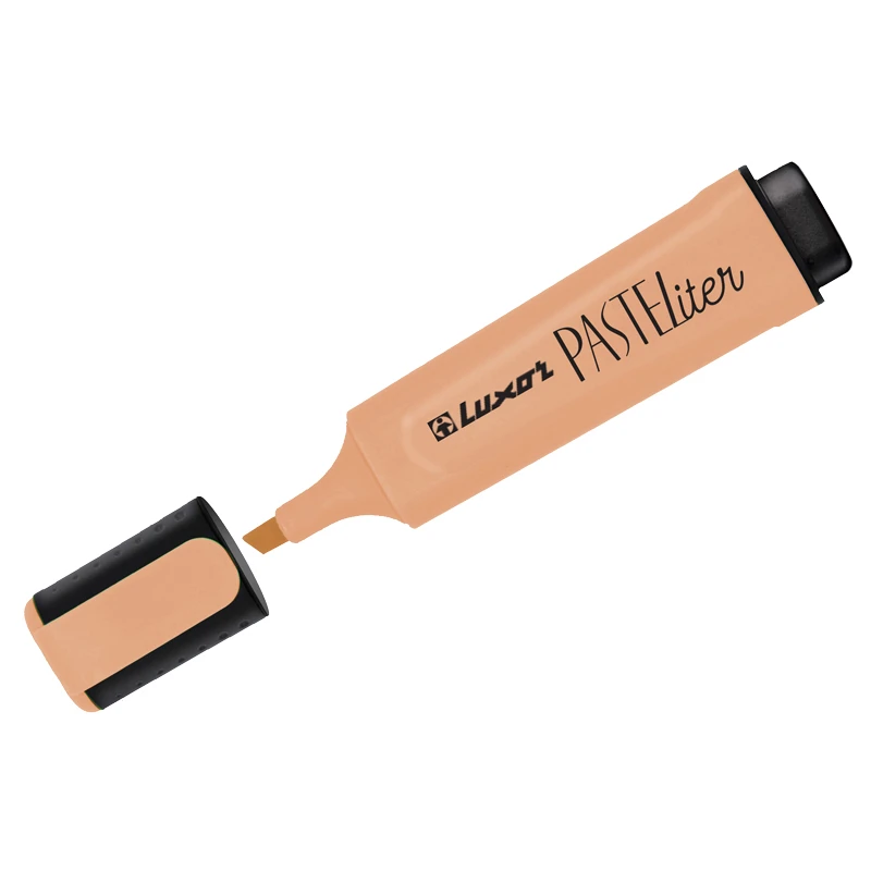 Текстовыделитель Luxor "Pasteliter" пастельный оранжевый, 1-5мм 4023P