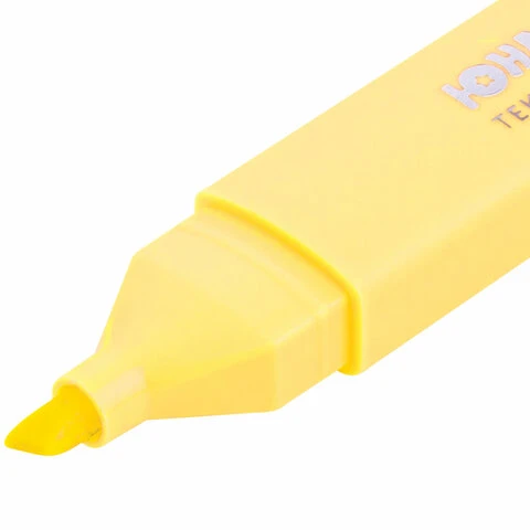 Текстовыделитель ЮНЛАНДИЯ "COLORSTAR PASTEL", ВАНИЛЬ, линия 1-4 мм,