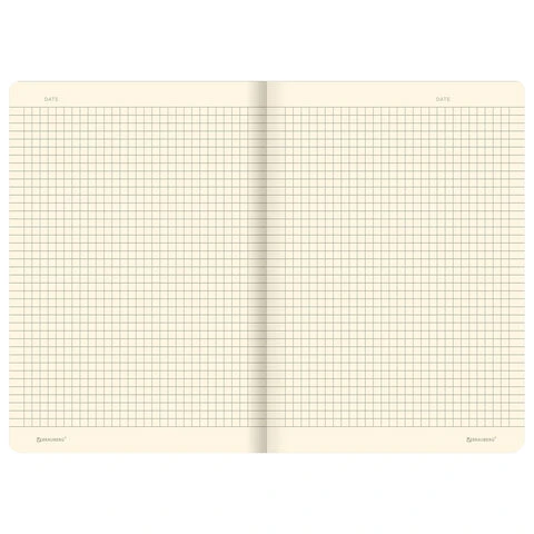 Тетрадь 40 л. в клетку обложка SoftTouch, бежевая бумага 70 г/м2, сшивка, А5 Тетрадь 40 л. в клетку обложка SoftTouch, бежевая бумага 70 г/м2, сшивка, А5