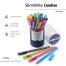 РУЧКА "SlimWrite.CREATIVE" ШАРИКОВАЯ 0.5 ММ, СИНЯЯ (4 цвета корпуса)
