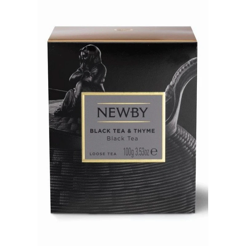 Чай черный Newby чабрец, 100г