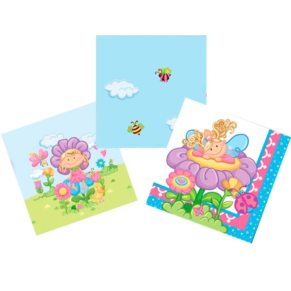 Салфетки Детская коллекция 33х33 см 20 шт Салфетки Детская коллекция 33х33 см 20 шт