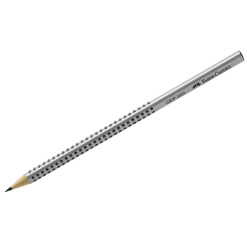 Карандаш ч/г Faber-Castell "Grip 2001" HB, трехгран., заточен. Карандаш ч/г Faber-Castell "Grip 2001" HB, трехгран., заточен.