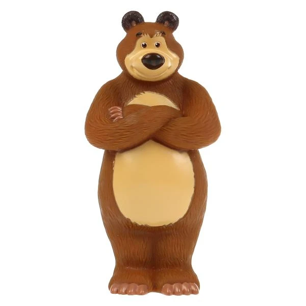 Игрушка пластизоль для ванны Маша И МЕДВЕДЬ мишка, сетка КАПИТОШКА Игрушка пластизоль для ванны Маша И МЕДВЕДЬ мишка, сетка КАПИТОШКА