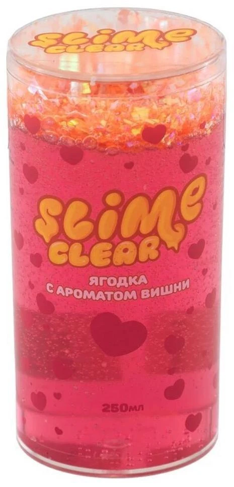 Clear-slime "Ягодка" с ароматом вишни, 250 г. Clear-slime "Ягодка" с ароматом вишни, 250 г.