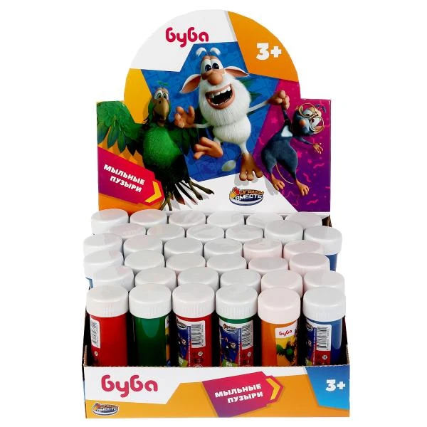 Мыльные пузыри БУБА 60мл ИГРАЕМ ВМЕСТЕ