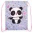 Сумка для обуви BRAUBERG PREMIUM, карман, подкладка, 43х33 см, Funny panda,