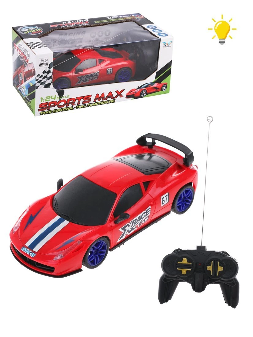 Машина радиоуправляемая, 4 канала, свет Машина радиоуправляемая, 4 канала, свет