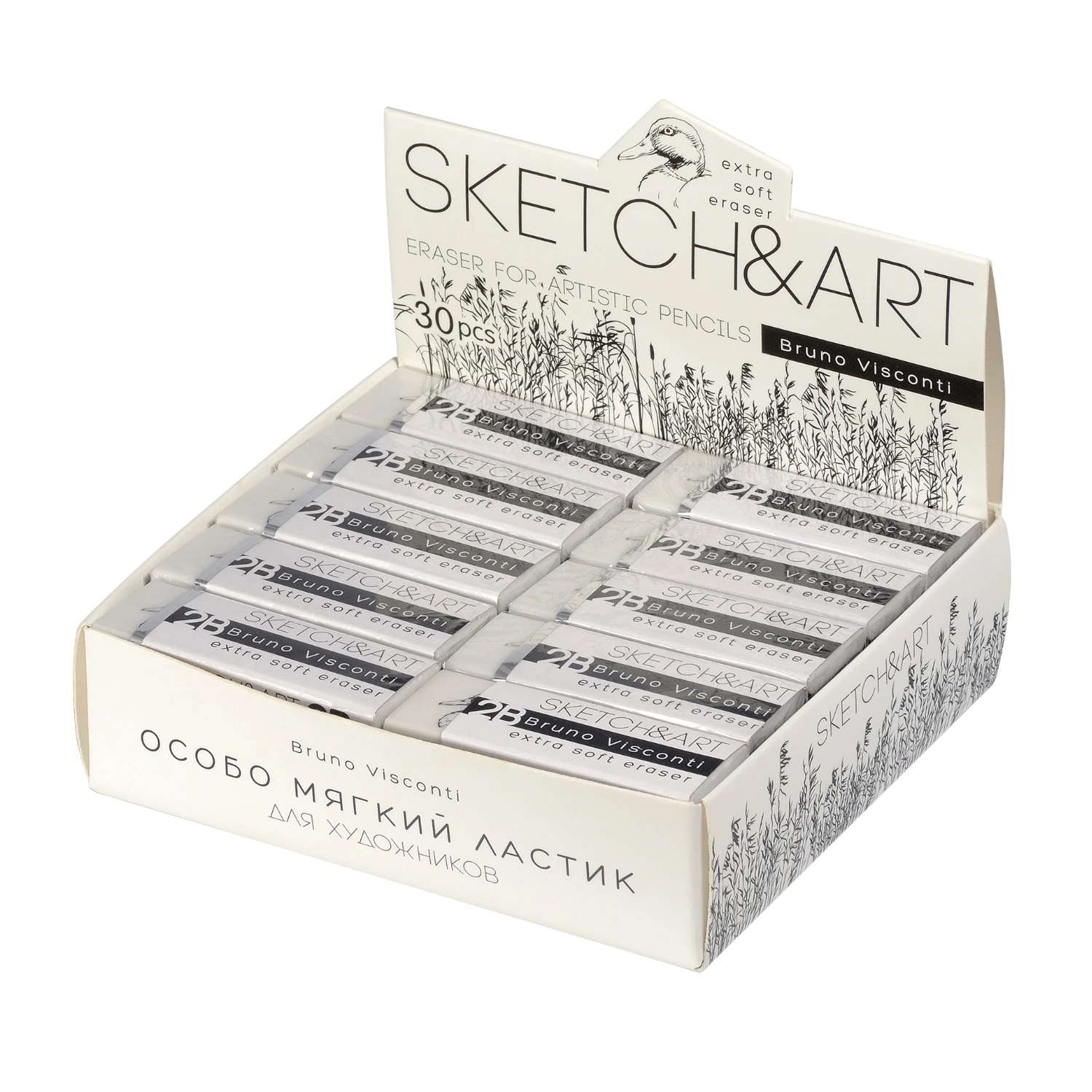ЛАСТИК ХУДОЖЕСТВЕННЫЙ СУПЕРМЯГКИЙ "Sketch&Art"