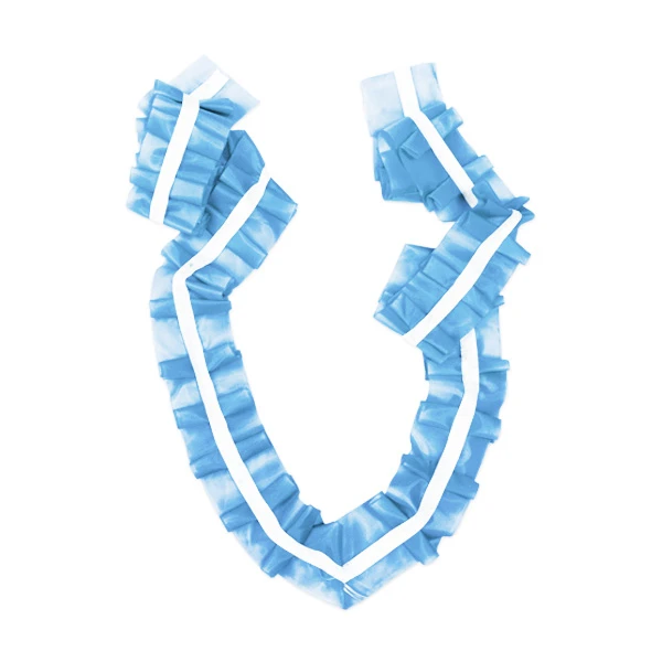 Лента Волна голубая шелк 3 м Лента Волна голубая шелк 3 м