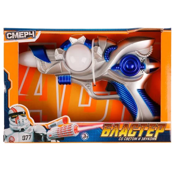 Бластер космический свет-звук, кор.30*21,5*5см. ИГРАЕМ ВМЕСТЕ Бластер космический свет-звук, кор.30*21,5*5см. ИГРАЕМ ВМЕСТЕ