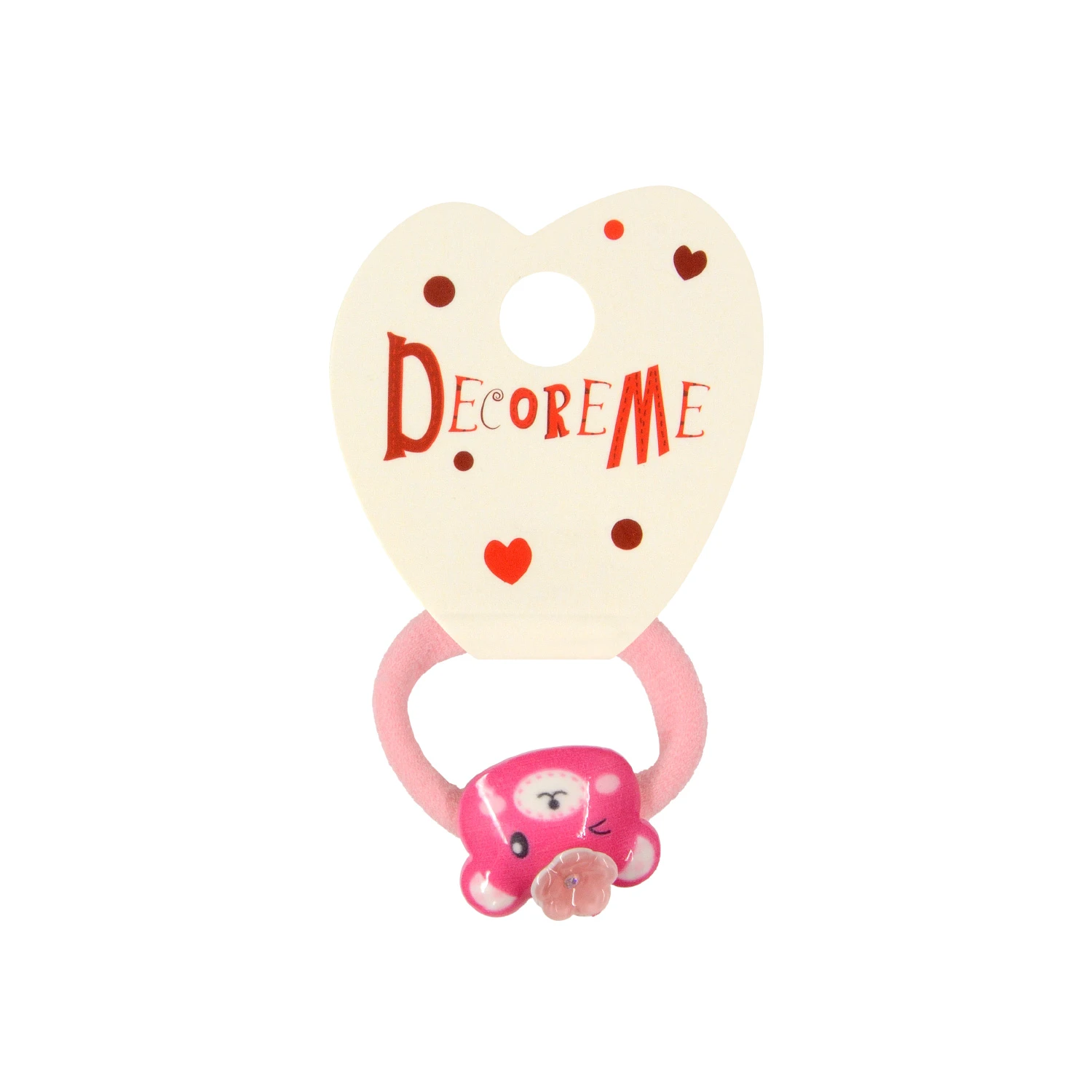 РЕЗИНКА ДЛЯ ВОЛОС "ЯПОНСКИЙ МИШКА" 1 ШТ, 3 ЦВЕТА