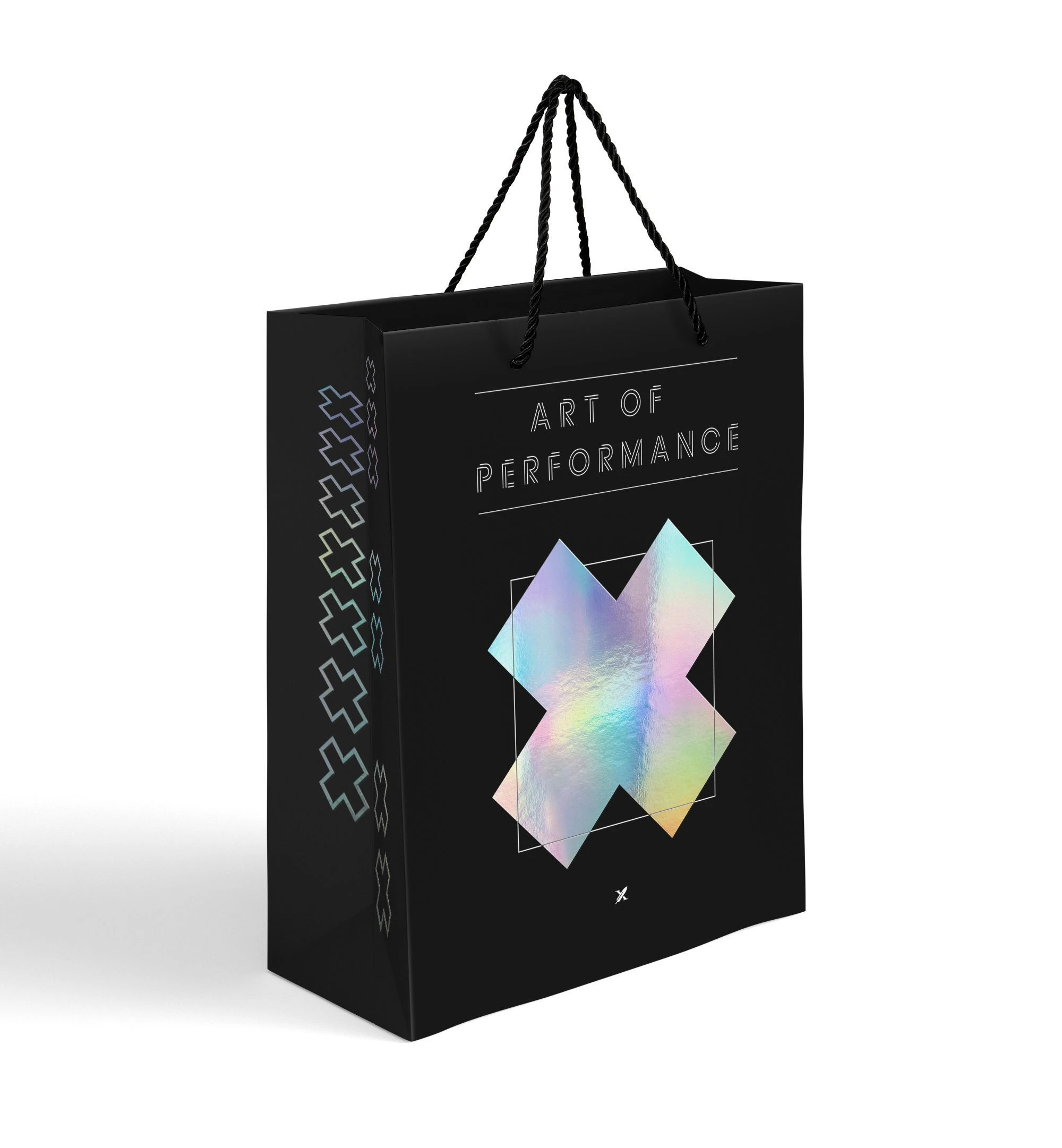 Пакет подарочный, большой LOREX GIFT BAG MINDBENDING 26х32х12 см.