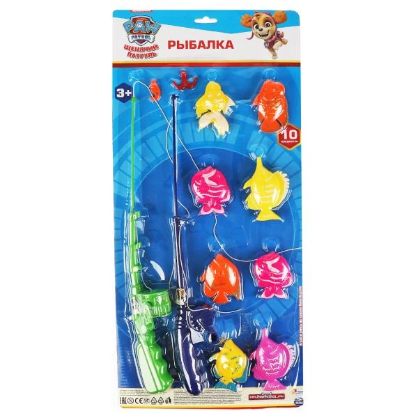 Игра рыбалка Щенячий Патруль магниты, блист.25*52,5*5см. ИГРАЕМ ВМЕСТЕ Игра рыбалка Щенячий Патруль магниты, блист.25*52,5*5см. ИГРАЕМ ВМЕСТЕ
