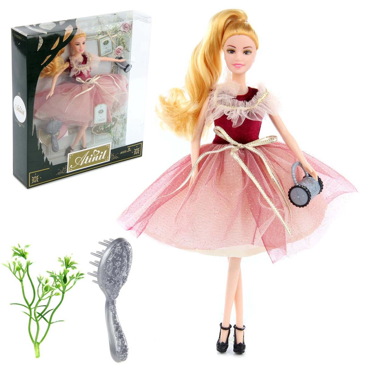 Кукла Модница с аксесс., 29,5х32,5х6,5, коробка Кукла Модница с аксесс., 29,5х32,5х6,5, коробка