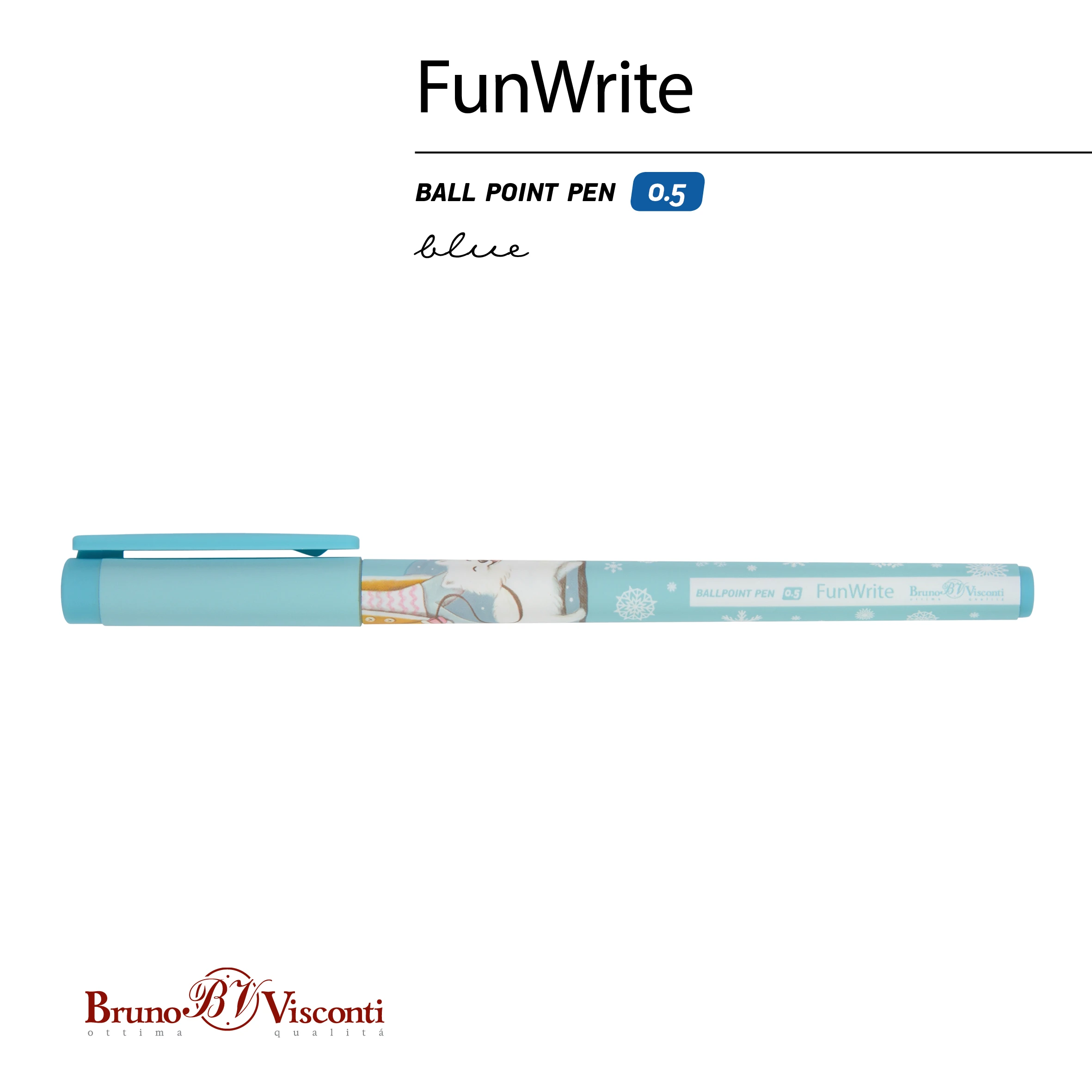 РУЧКА "FunWrite. Городская прогулка. Лайка" ШАРИКОВАЯ, 0.5 ММ, СИНЯЯ РУЧКА "FunWrite. Городская прогулка. Лайка" ШАРИКОВАЯ, 0.5 ММ, СИНЯЯ