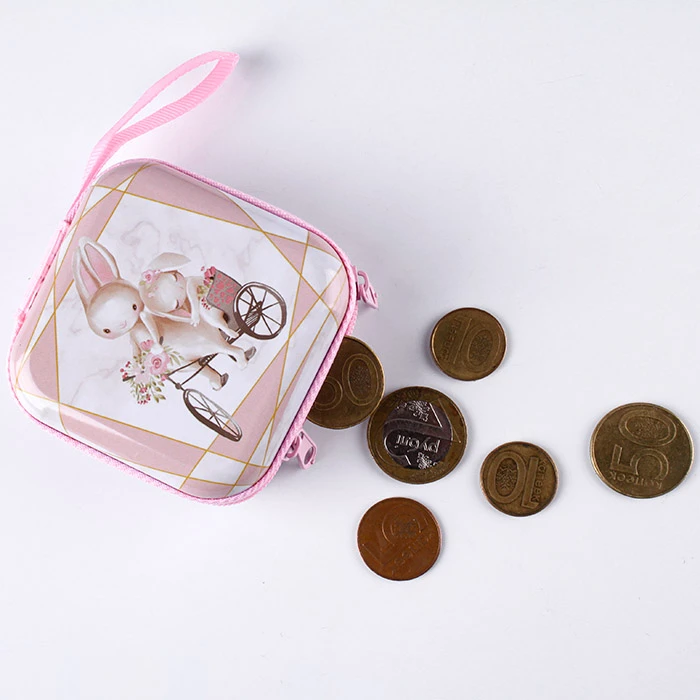 Монетница сувенирная на молнии (металл) (6 видов) Монетница сувенирная на молнии (металл) (6 видов)