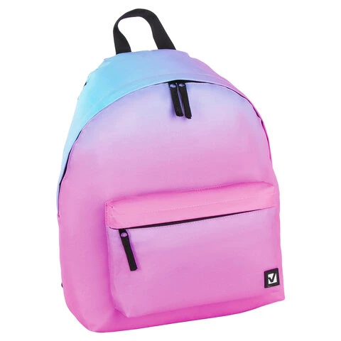 Рюкзак BRAUBERG, универсальный, сити-формат, Градиент, 20 литров, 41х32х14 см,