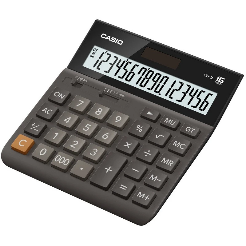 Калькулятор CASIO бухг. DH-16, 16 разряд., DP штр. 4971850091349 Калькулятор CASIO бухг. DH-16, 16 разряд., DP штр. 4971850091349