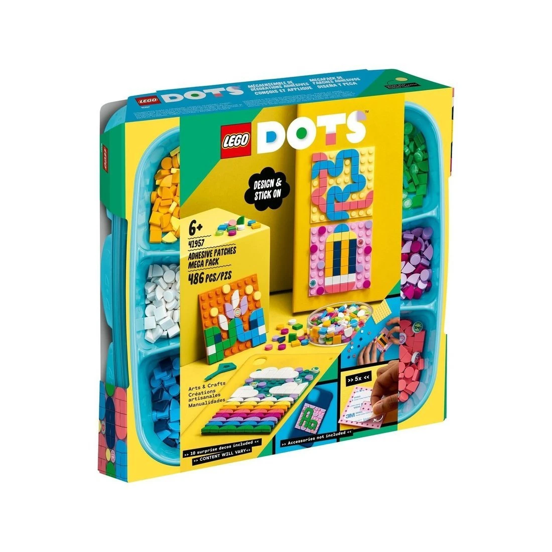 Конструктор LEGO DOTs Большой набор пластин-наклеек с тайлами
