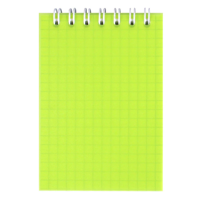 Блокнот 7*10см 60л пластиковая обложка ассорти на гребне плотность 55гр/м2 Блокнот 7*10см 60л пластиковая обложка ассорти на гребне плотность 55гр/м2