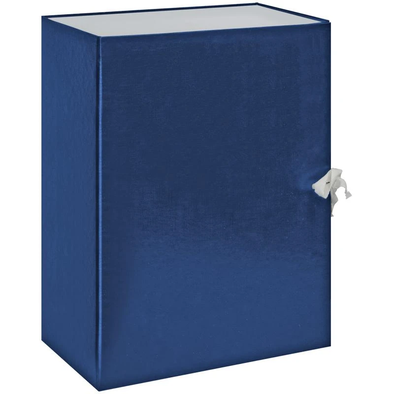 Короб архивный с завязками OfficeSpace разборный, БВ, 120мм, ассорти, клапан