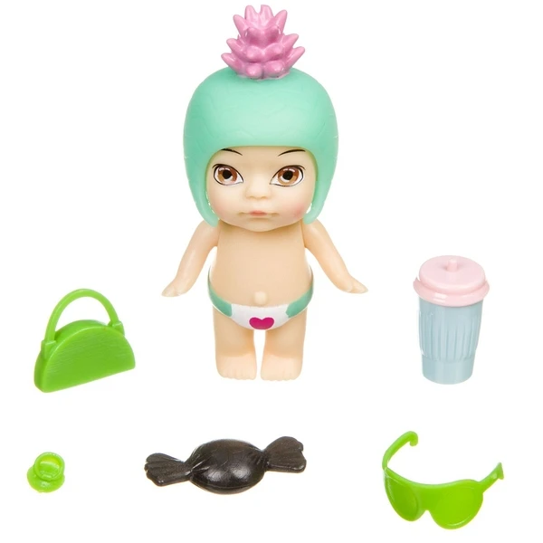 Набор игровой Bondibon куколка OLY во фруктово-конфетной шапочке и аксессуарами