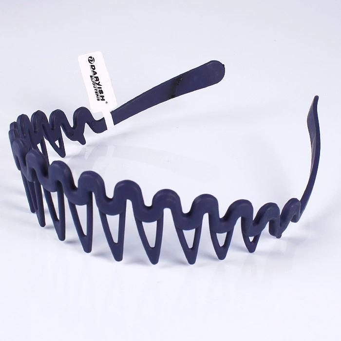 Ободок пластиковый для волос с гребнем, цвет ассорти Ободок пластиковый для волос с гребнем, цвет ассорти