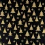 Бумага упаковочная новогодняя "Black&Gold" 70х100 см, 10 дизайнов