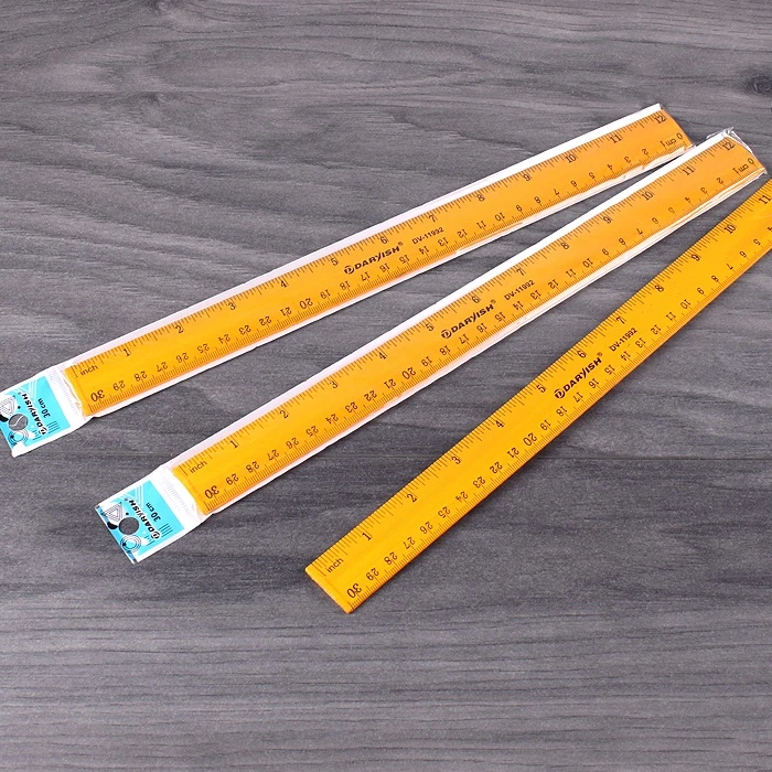 Линейка 30см деревянная Линейка 30см деревянная