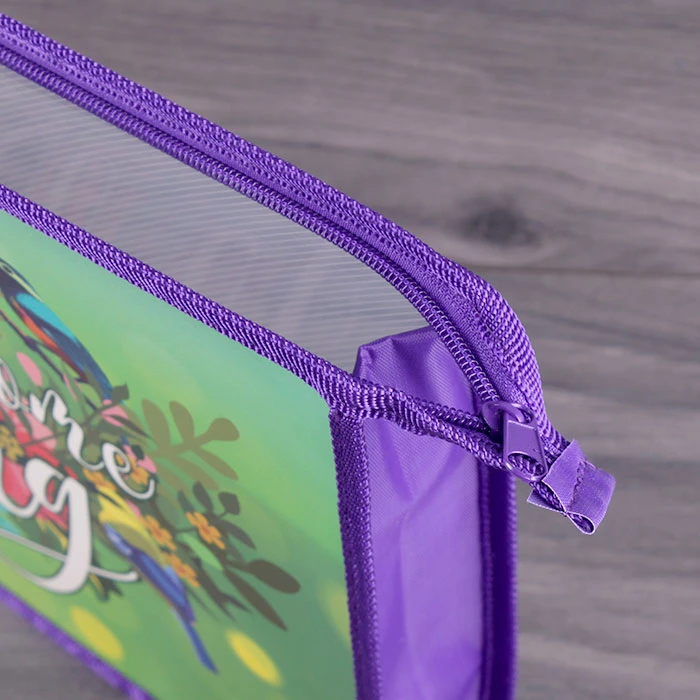 Папка для тетрадей А4 на молнии Весенние птички Папка для тетрадей А4 на молнии Весенние птички