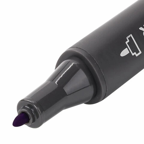 Маркер для скетчинга двусторонний 1 мм - 6 мм BRAUBERG ART CLASSIC, БАКЛАЖАНОВЫЙ Маркер для скетчинга двусторонний 1 мм - 6 мм BRAUBERG ART CLASSIC, БАКЛАЖАНОВЫЙ