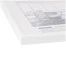Рамка ПВХ 21*30см, OfficeSpace, небьющееся стекло, белая