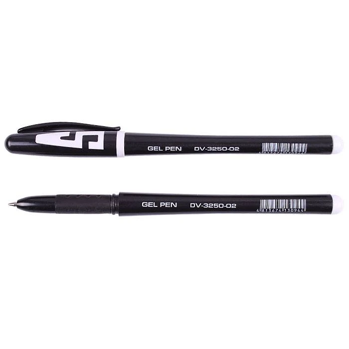 Ручка гелевая чёрная "Darvish" корпус чёрный Ручка гелевая чёрная "Darvish" корпус чёрный