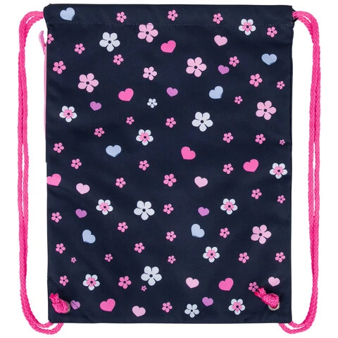 Мешок для обуви BRAUBERG PREMIUM, карман, подкладка, светоотражающие элементы, Мешок для обуви BRAUBERG PREMIUM, карман, подкладка, светоотражающие элементы,