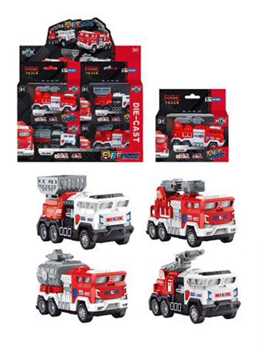 Машина металлическая, инерционная, в ассортименте