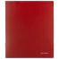 Папка на 2 кольцах BRAUBERG "Стандарт", 40 мм, красная, до 300 листов,