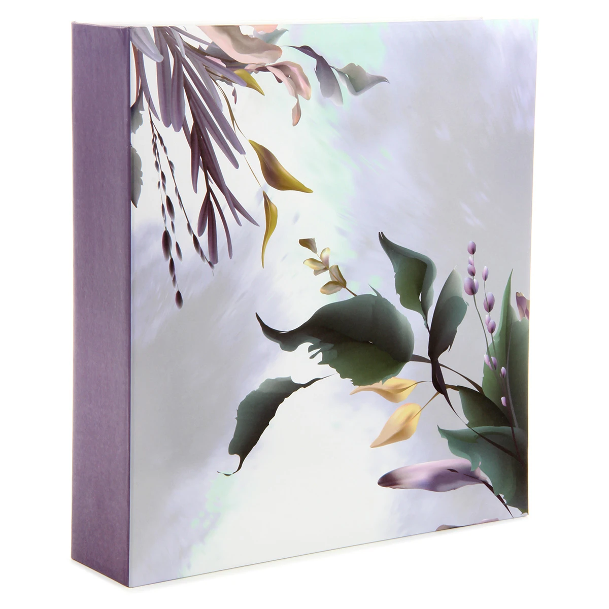 Фотоальбом 50 "магнитных"листов 23X28см, пер-т 3-кольца