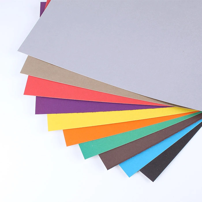 Картон цветной немелованный А4 10л. 10цв. "Darvish" ассорти плотность