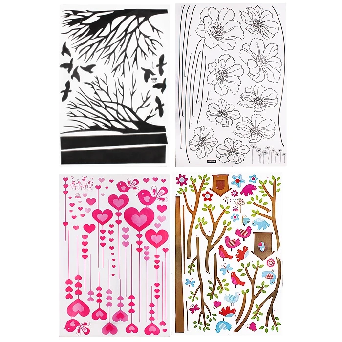 Наклейки для декорирования виниловые 60*90см