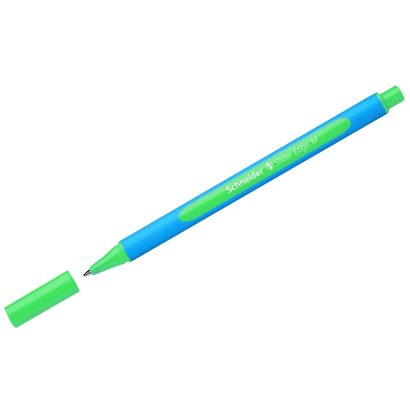 Ручка шариковая Schneider "Slider Edge M" зеленая, 1,0мм, трехгранная. Ручка шариковая Schneider "Slider Edge M" зеленая, 1,0мм, трехгранная.