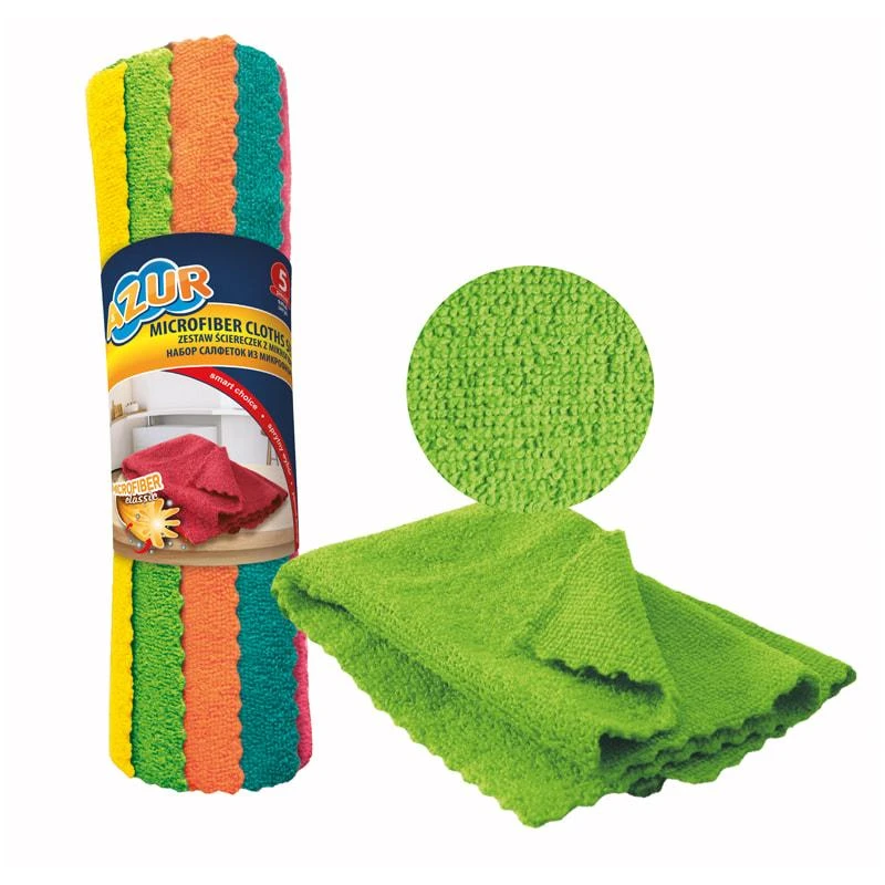 Салфетка для уборки York "Azur", микрофибра, 5шт. 26190 Салфетка для уборки York "Azur", микрофибра, 5шт. 26190