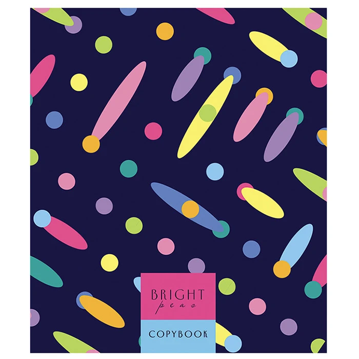 Тетрадь, А5, 48 л., в клетку, обложка - мелованный картон с УФ-лаком,