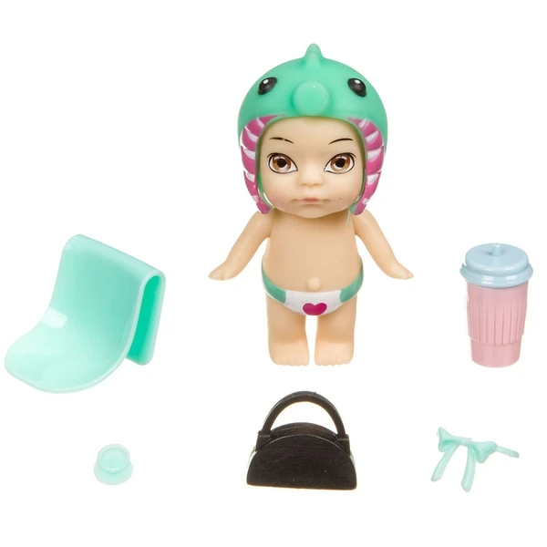 Набор игровой Bondibon куколка OLY в шапочке с животным  и аксессуарами в