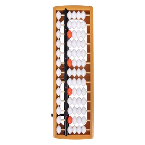 Счеты Абакус (соробан) белые ЮНЛАНДИЯ "Ментальная арифметика", 13